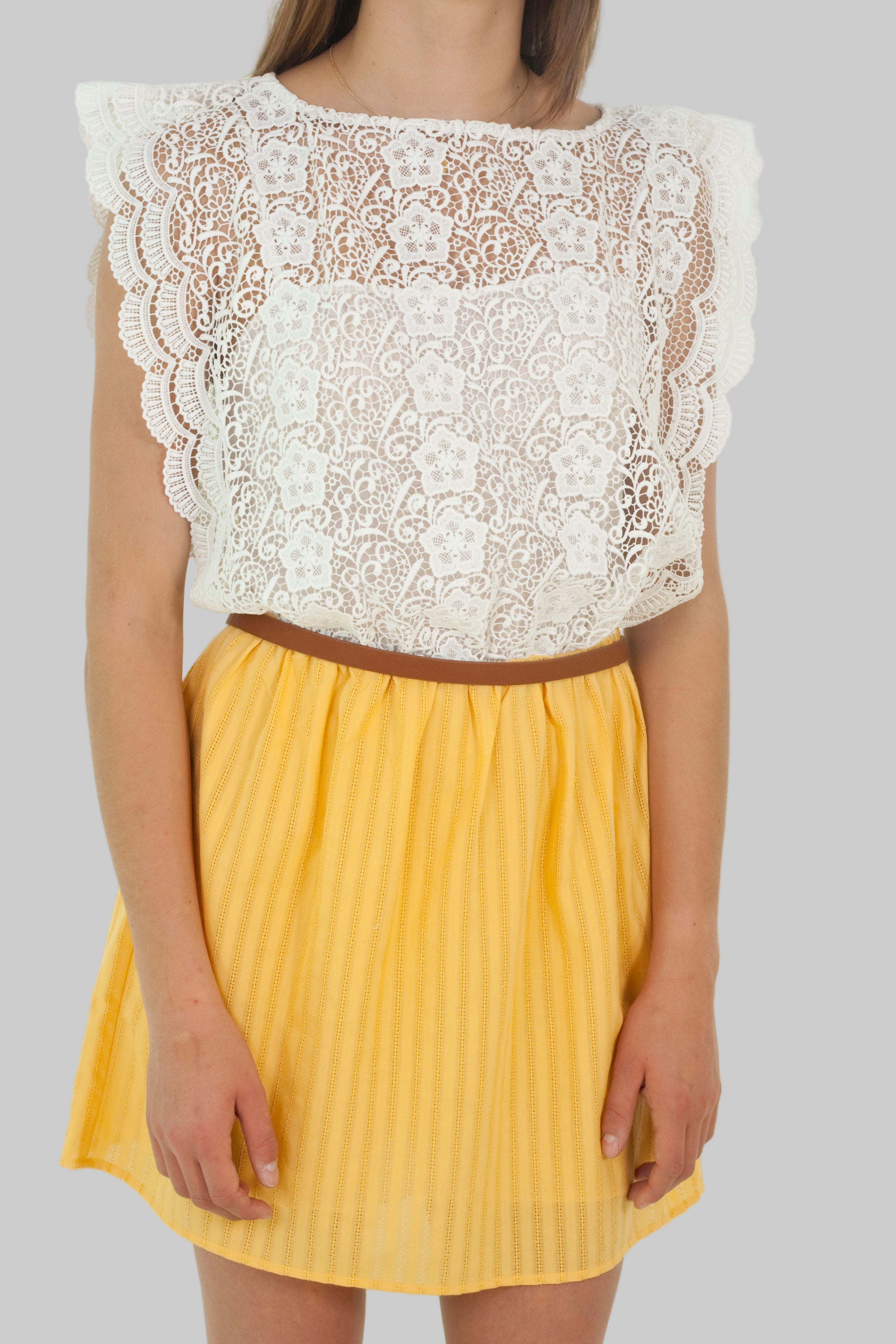 Broderie Anglaise Lace Dress