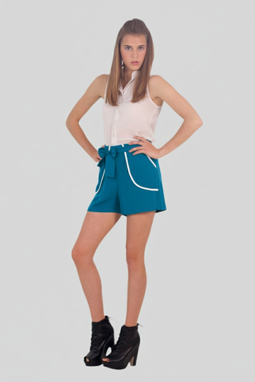 Peacock Blue Shorts