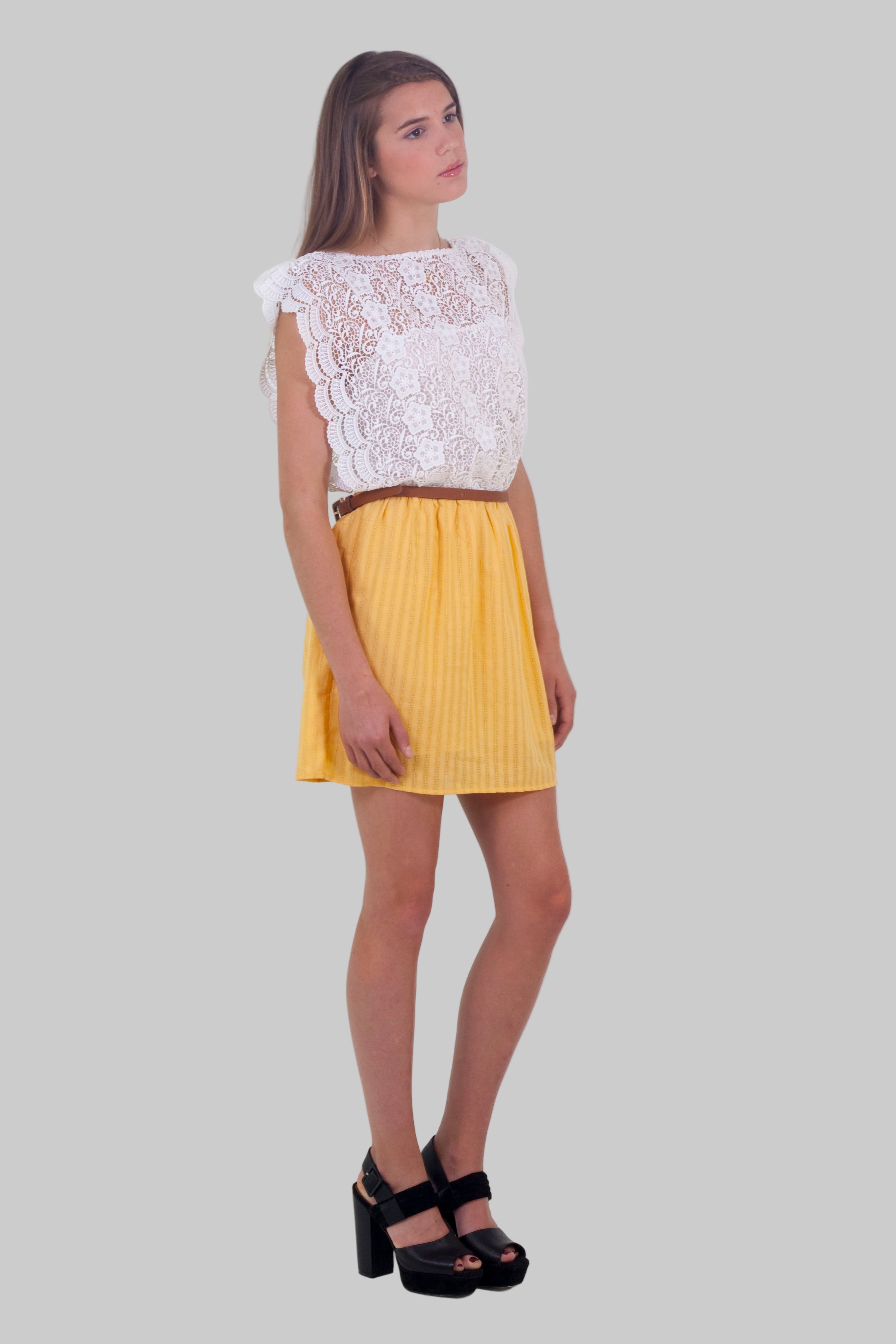 Broderie Anglaise Lace Dress