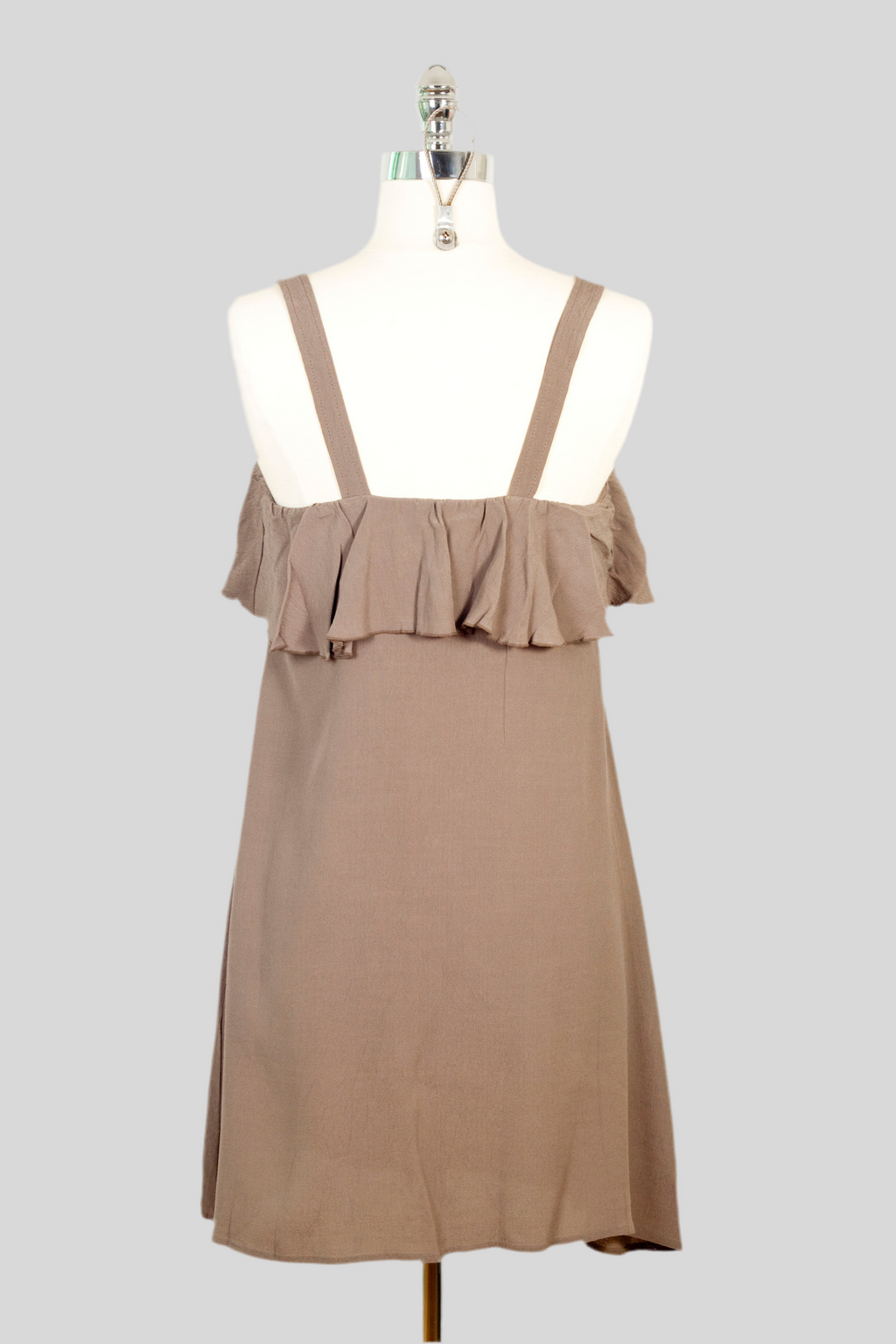 Olive Georgette Dress